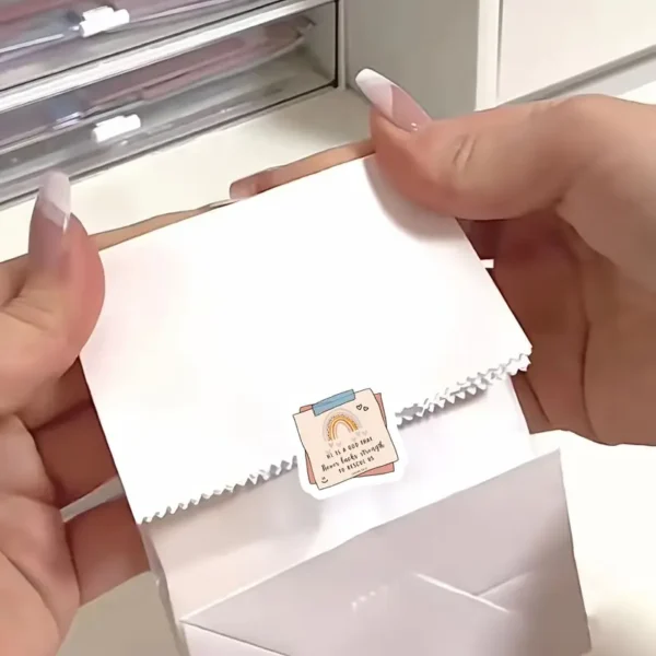 1 Roll/500 Sheets Bible Sticky Notes Roll Stickers