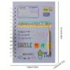 Pink Undated A5 Agenda Planner Notebook