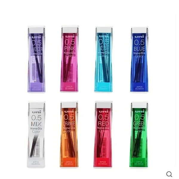 0.5mm HB Mechanical Pencil Refills in Assorted Colors