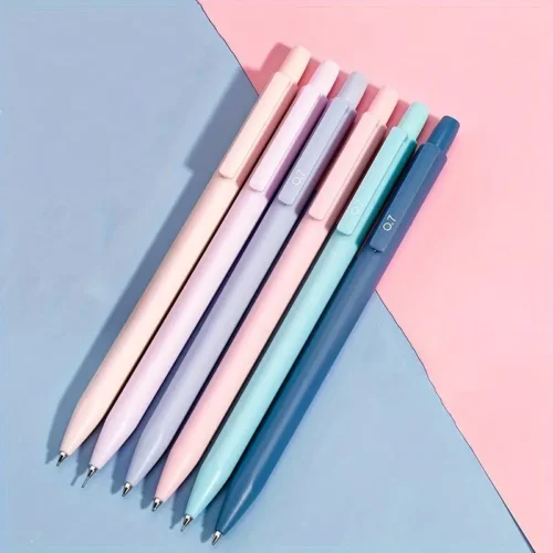 6pcs Pastel Mechanical Pencil Set