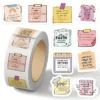 1 Roll/500 Sheets Bible Sticky Notes Roll Stickers