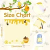 9pcs Bee Themed Sticky Note Pads