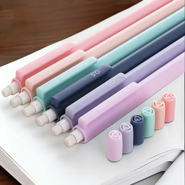 6pcs Pastel Mechanical Pencil Set