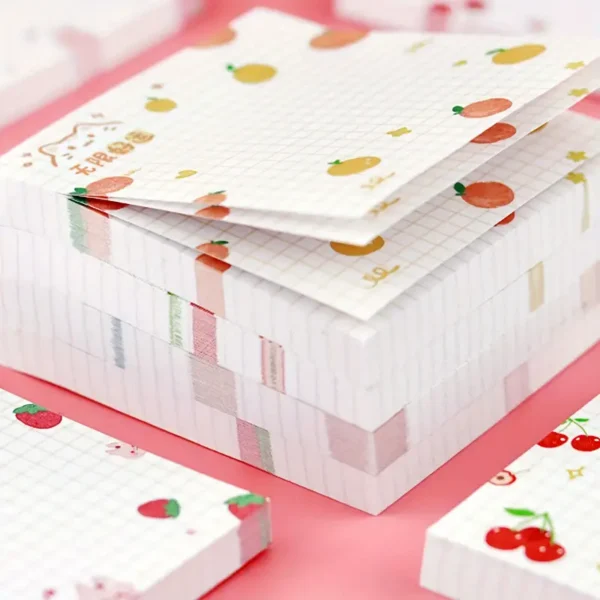 4pcs/set Rabbit Self-Adhesive Notebooks 80 Sheets